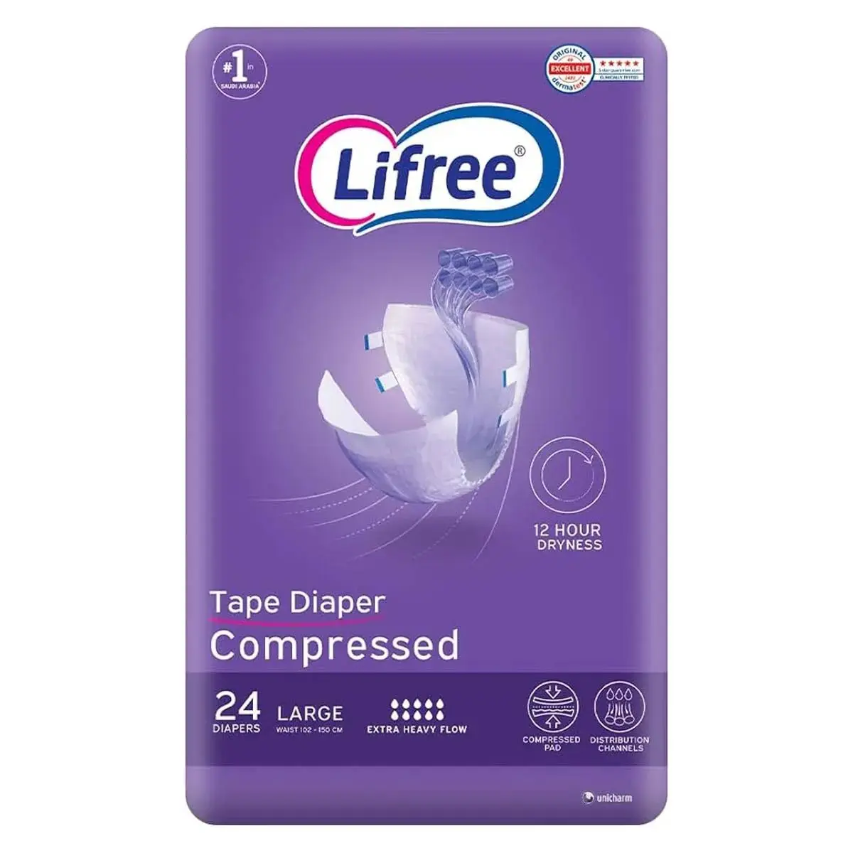 Lifree Adult Diaper Tape Size L 24 pcs - view 1