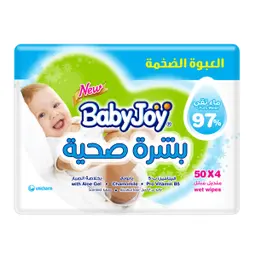 Babyjoy Wet Wipes Healthy Skin Mega Pack 4*50 Wipes