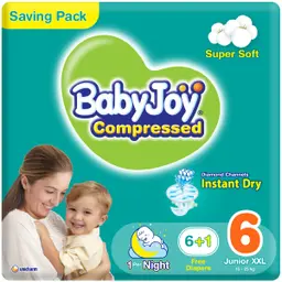 Baby Joy  Size 6 Diaper 6 + 1 Free