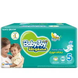 Baby Joy Diaper Size 5 Jumbo Box 80 Pcs