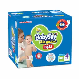 Baby Joy Diaper Culotte Size 4 Jumbo Box 88 Pcs