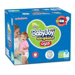 Baby Joy Diaper Culotte Size 5 Jumbo Box 72 Pcs