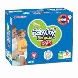 Baby Joy Diaper Culotte Size 6 Jumbo Box 64 Pcs