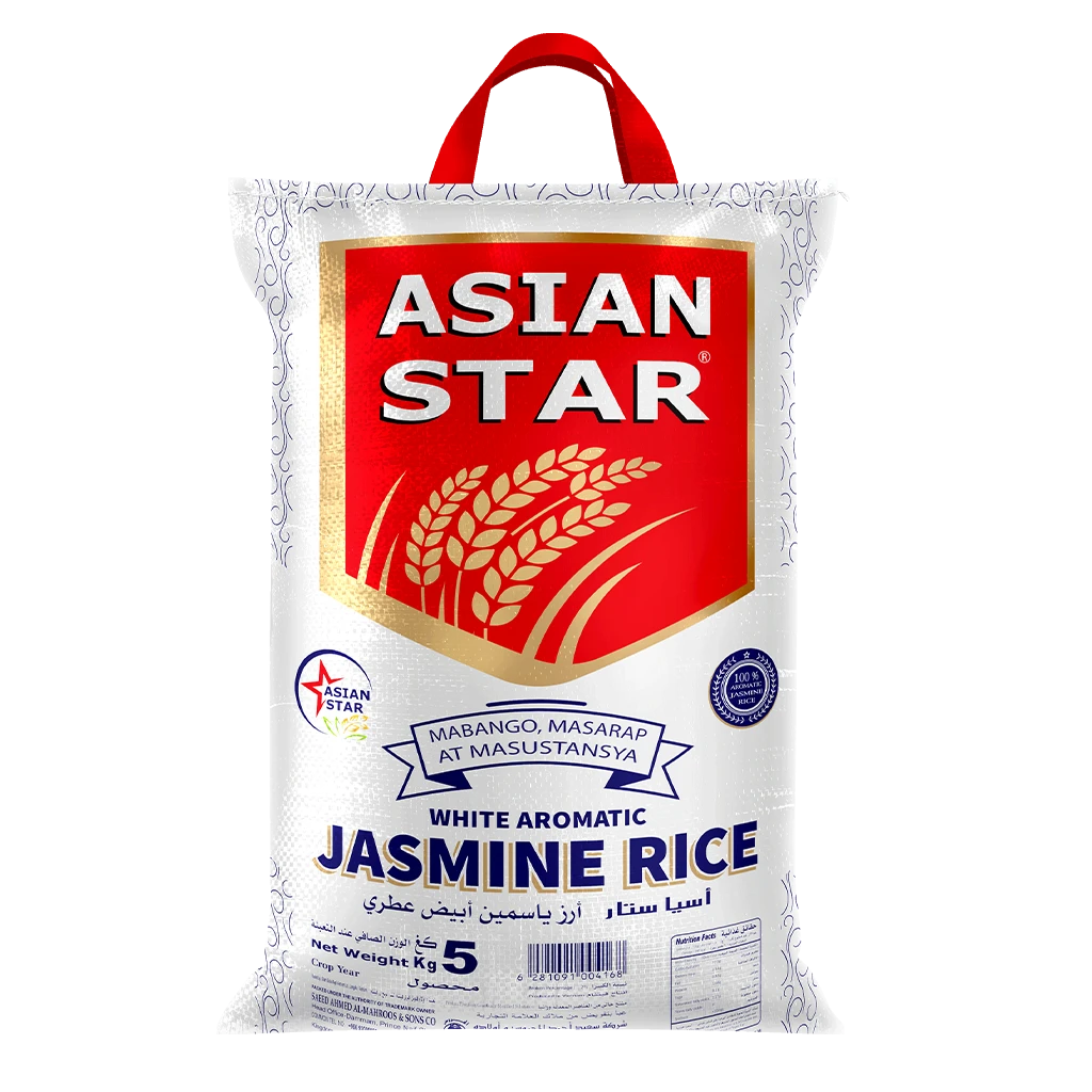 Asian star White Fragrant Jasmine Rice 5 Kg