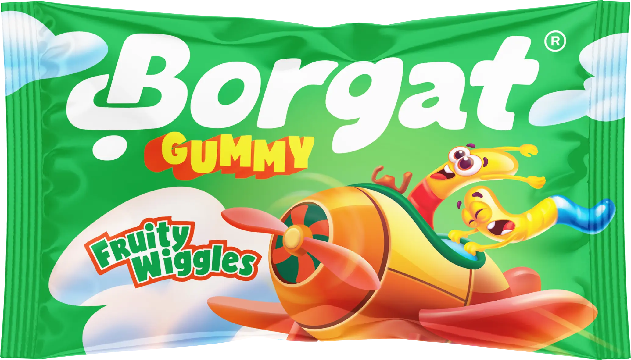 Borgat Jelly Candy Multifruit Worm Sachets 36 gm - view 1