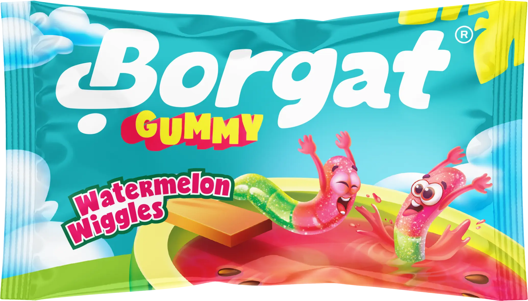 Borgat Jelly Candy Sour Watermelon Sachets 36 gm - view 1