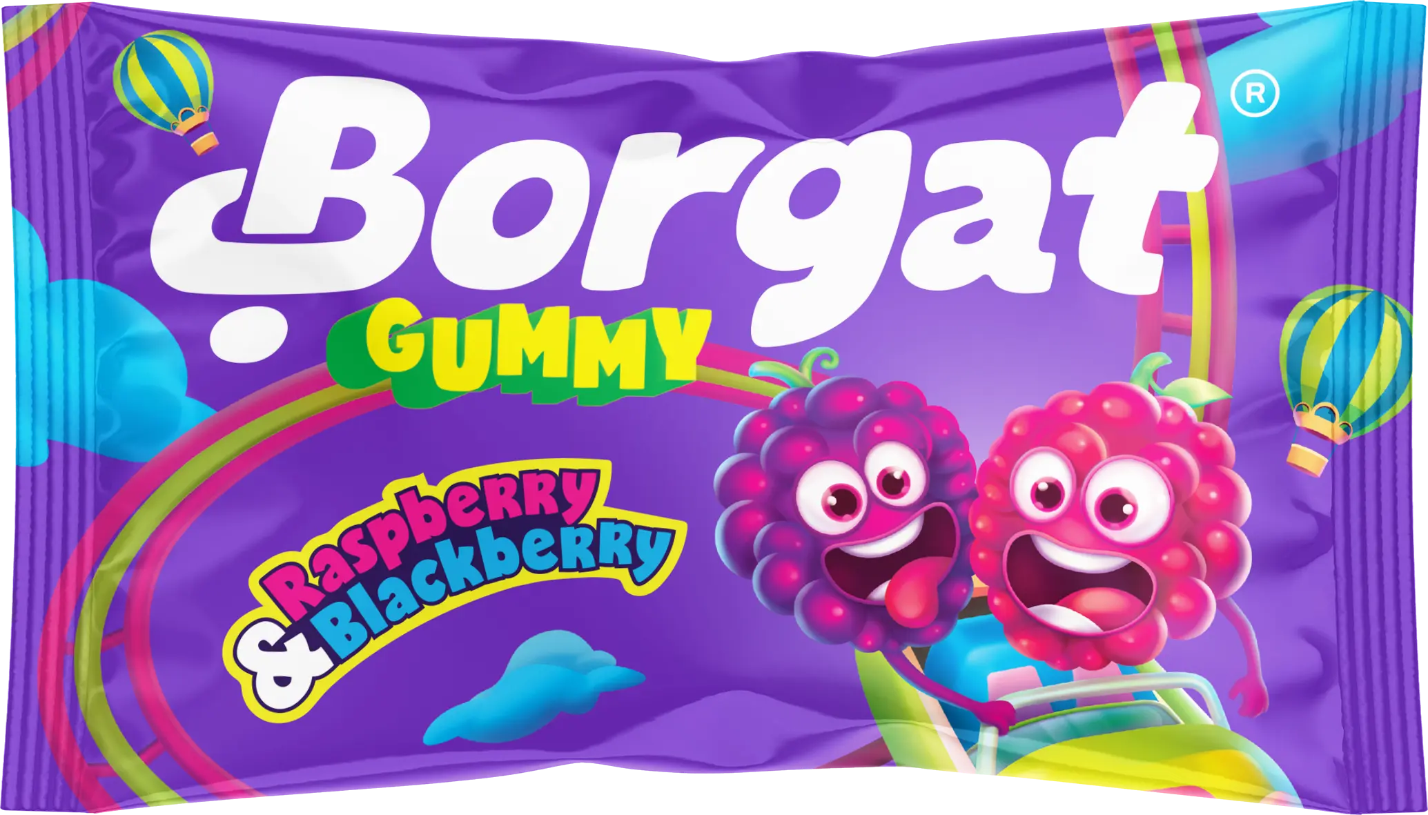 Borgat Jelly Candy Raspberry Blackberry 36 gm - view 1