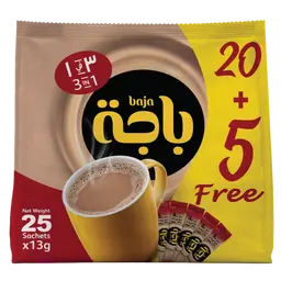 Baja Instant Coffee (3in1) 20 Sachets 5 free 13 gm