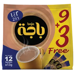 Baja Instant Coffee (2in1) 9 Sachets 3 free 13 gm