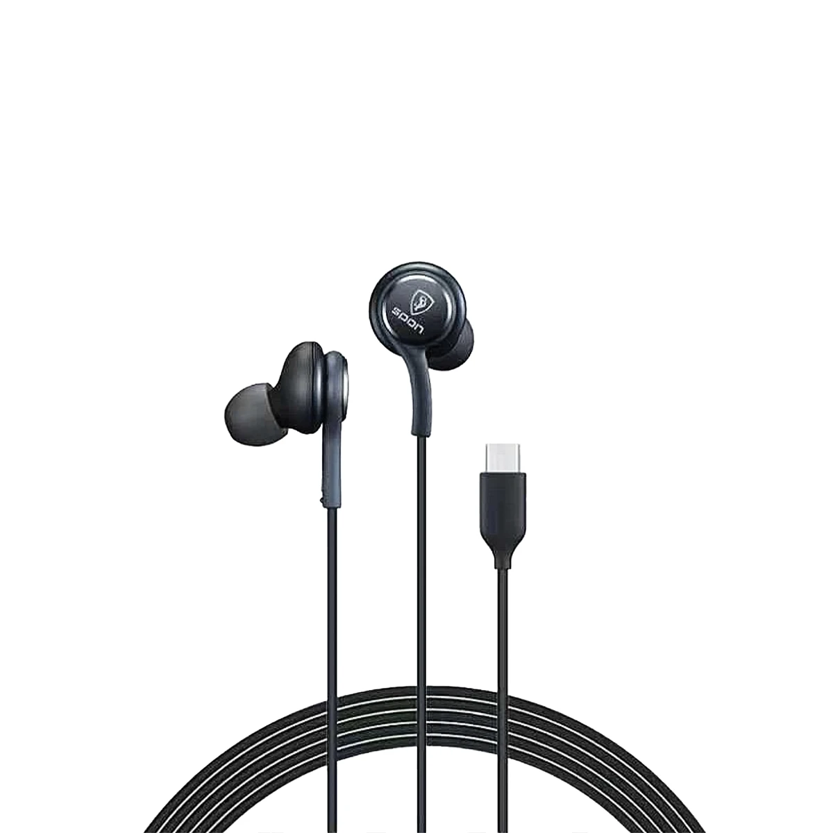 SPON Type C Wired In Ear Headphones With Mic