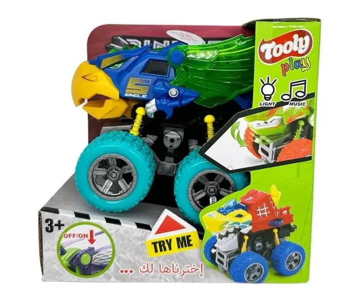 Tooly Play Eagle Shaped Friction Powered Push Car Assorted - view 6