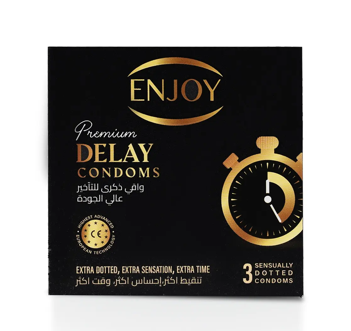 Enjoy Premium Condoms Delay Extra Time 3 pcs - view 1