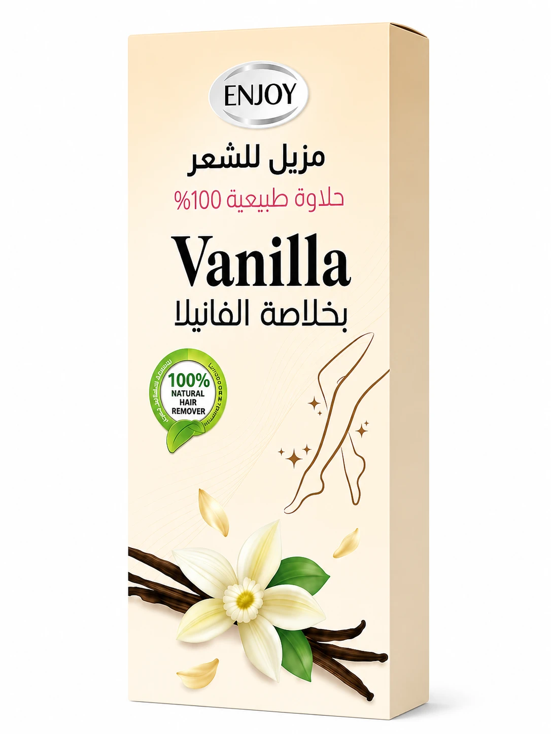 Enjoy Hair Removal Sugar Wax With Vanilla 100 gm