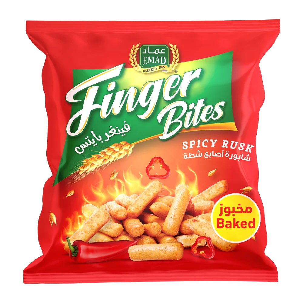 Emad Finger Bites Spicy 50gm