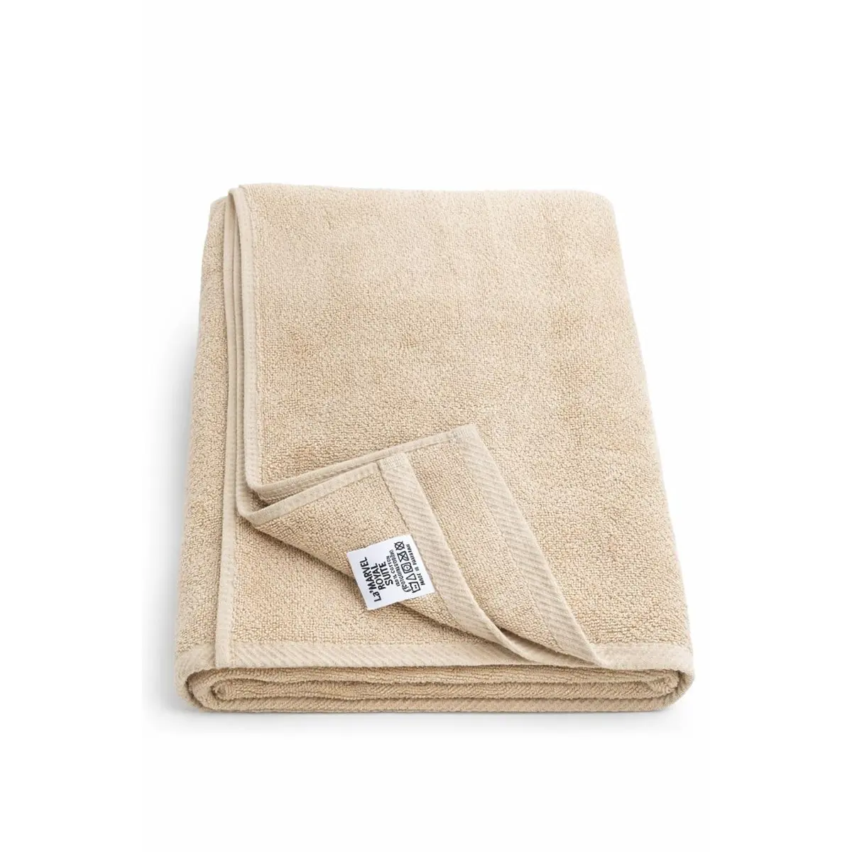 Bath Towel Beige Color Cotton 140*70 cm - view 2