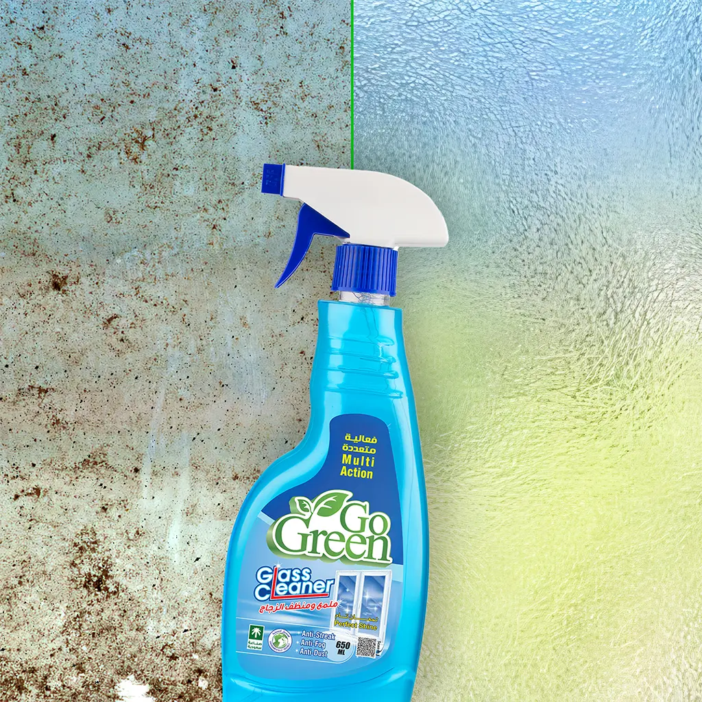 Go Green Surface Cleaner And Disinfectant 750 ml + Glass Cleaner 650 ml  - view 2
