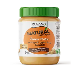Regano Natural Peanuts Butter Creamy 340 gm