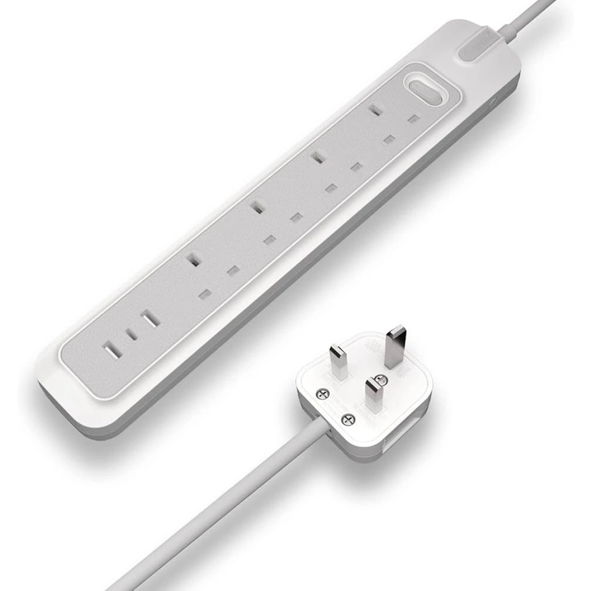 Rafeed Power Extension 4 Gangs 2m 2 USB A & 1 type C 13A