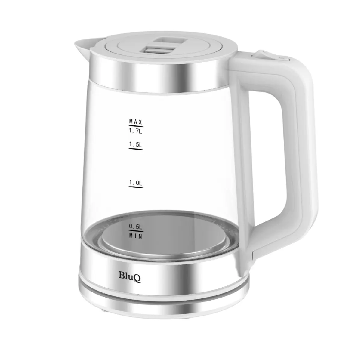 BluQ Glass Kettle 1.7L 2200 W Transpanet - view 1