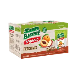 Sun Blast Juice Organic Peach Mix 200 ml