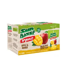 Sun Blast Juice Organic Apple and Mango 200 ml