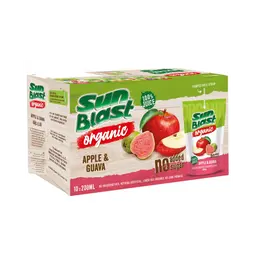 Sun Blast Juice Organic Apple And Guava 200 ml