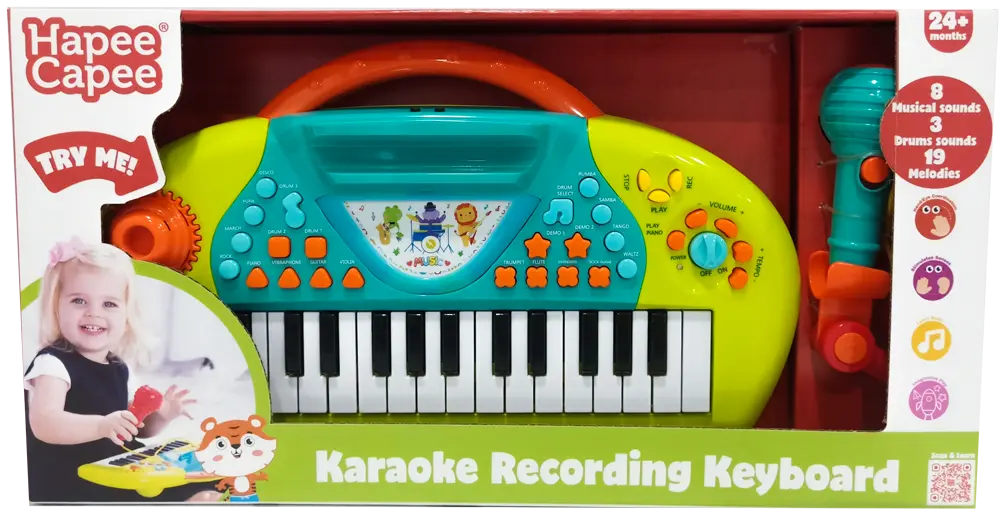 Hapee Cepee karaoke Keyboard For Babies - view 1