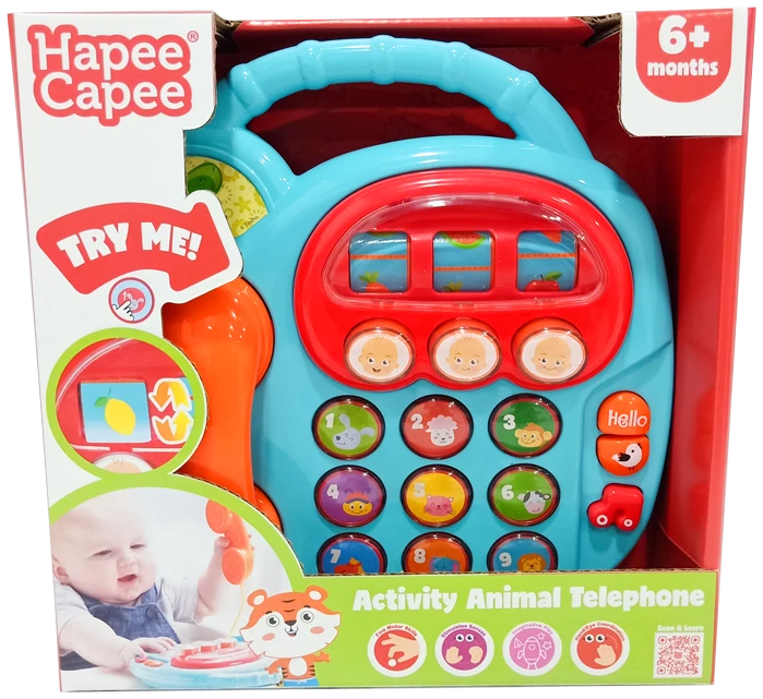Hapee Cepee Interactive Telephone For Babies
