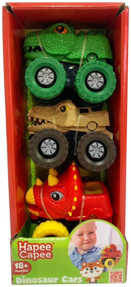 Hapee Capee Dinosaur Cars For Babies