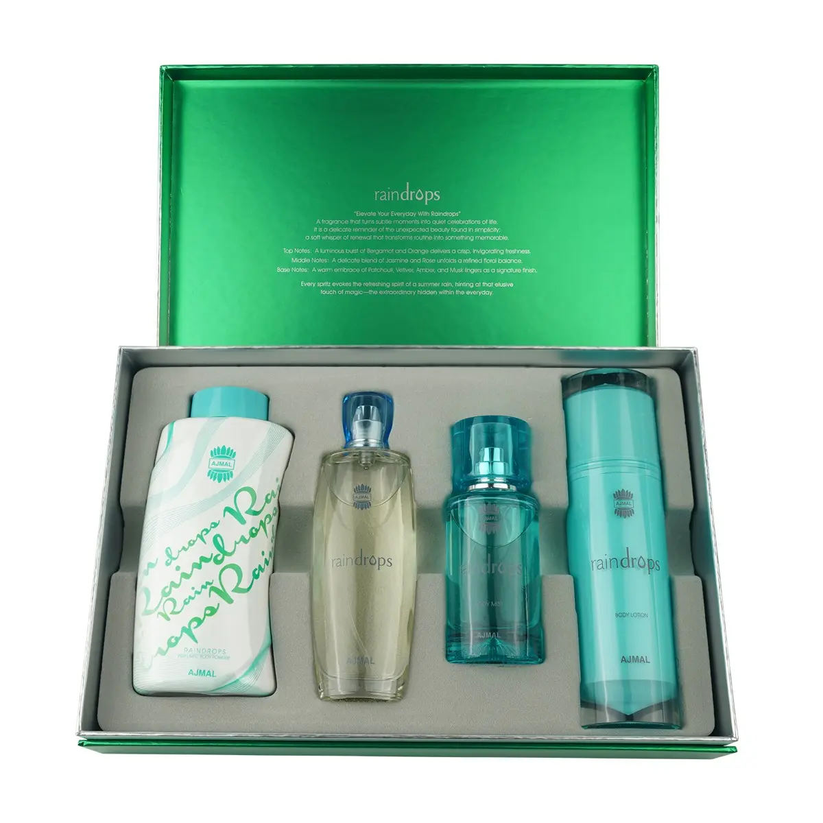 Ajmal Raindrops Gift Set For Women 4 pcs - view 1