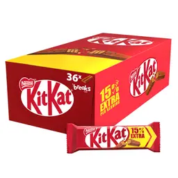 كت كات 2 أصبعين  15% كمية إضافية 36 حبة 20.5 جم