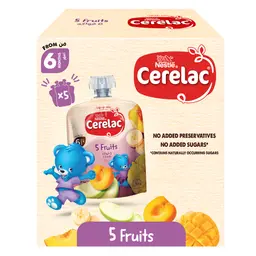 Cerelac Baby Food 5 Fruits 5 Pcs 90 gm