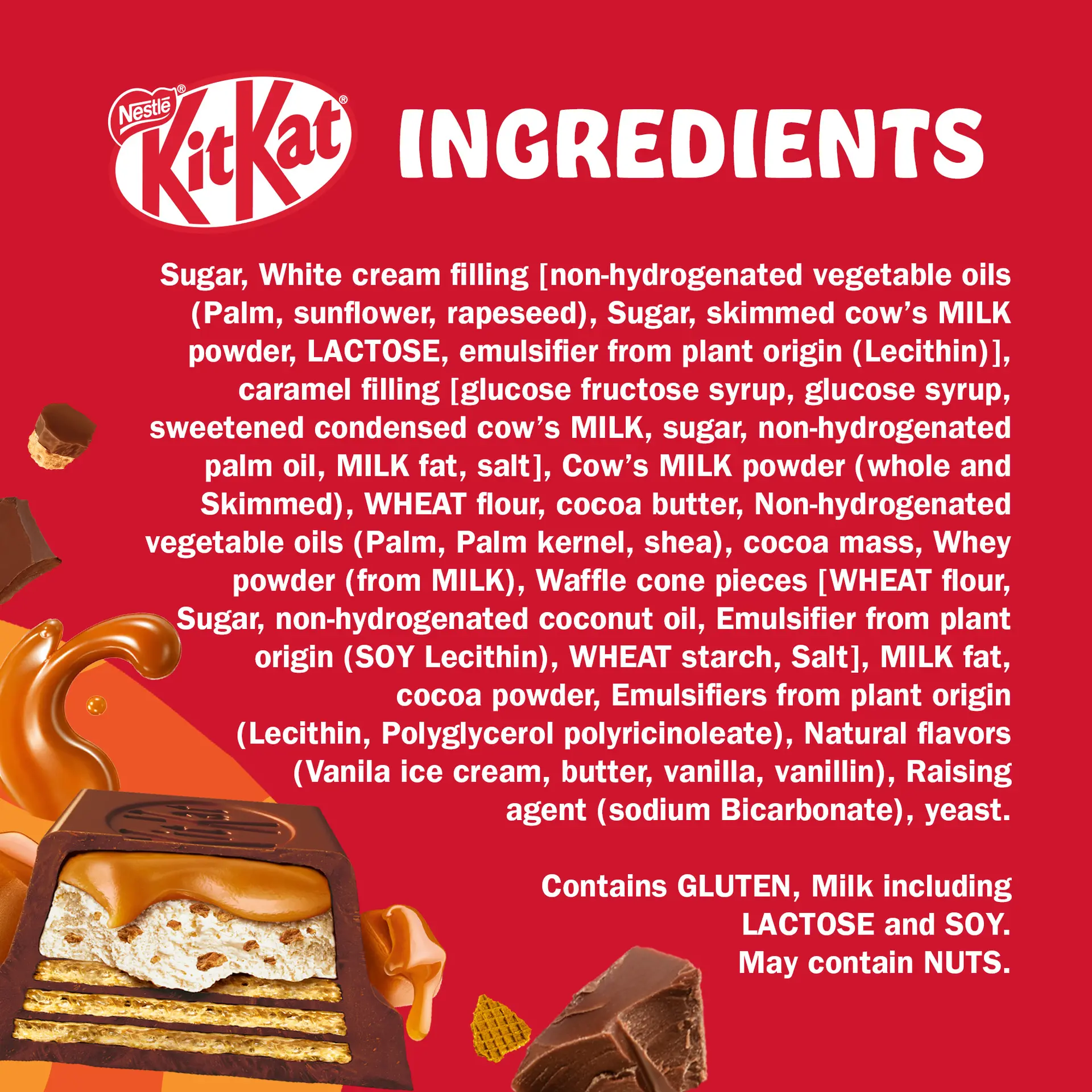 Kit Kat Chunky Loaded Caramel Sundae 160 gm - view 6