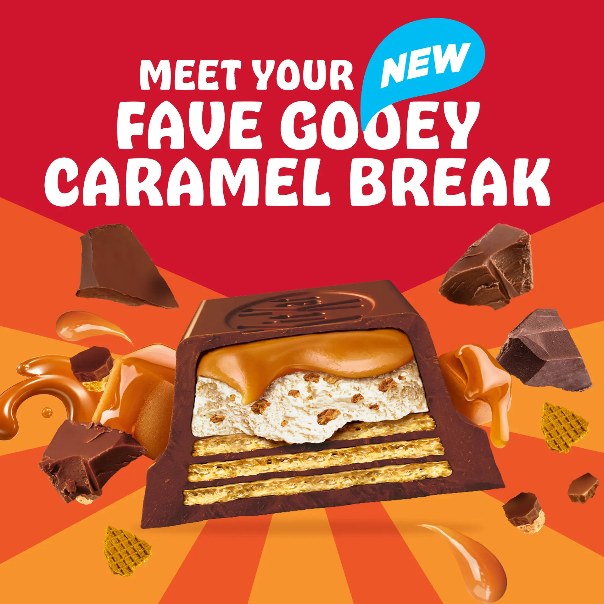 Kit Kat Chunky Loaded Caramel Sundae 160 gm - view 7
