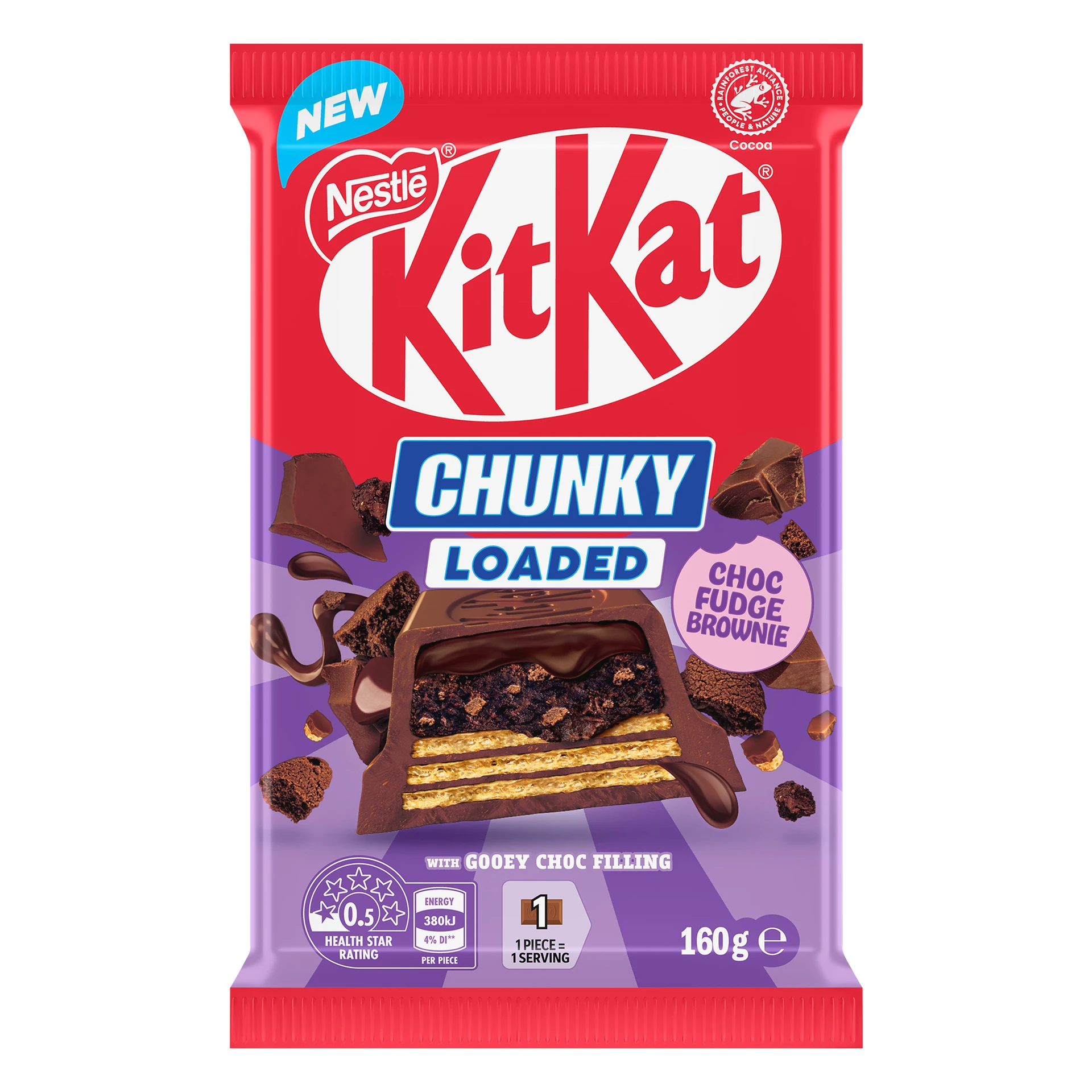 Kit Kat Chunky Loaded Choco Fudge Brownie 160 gm