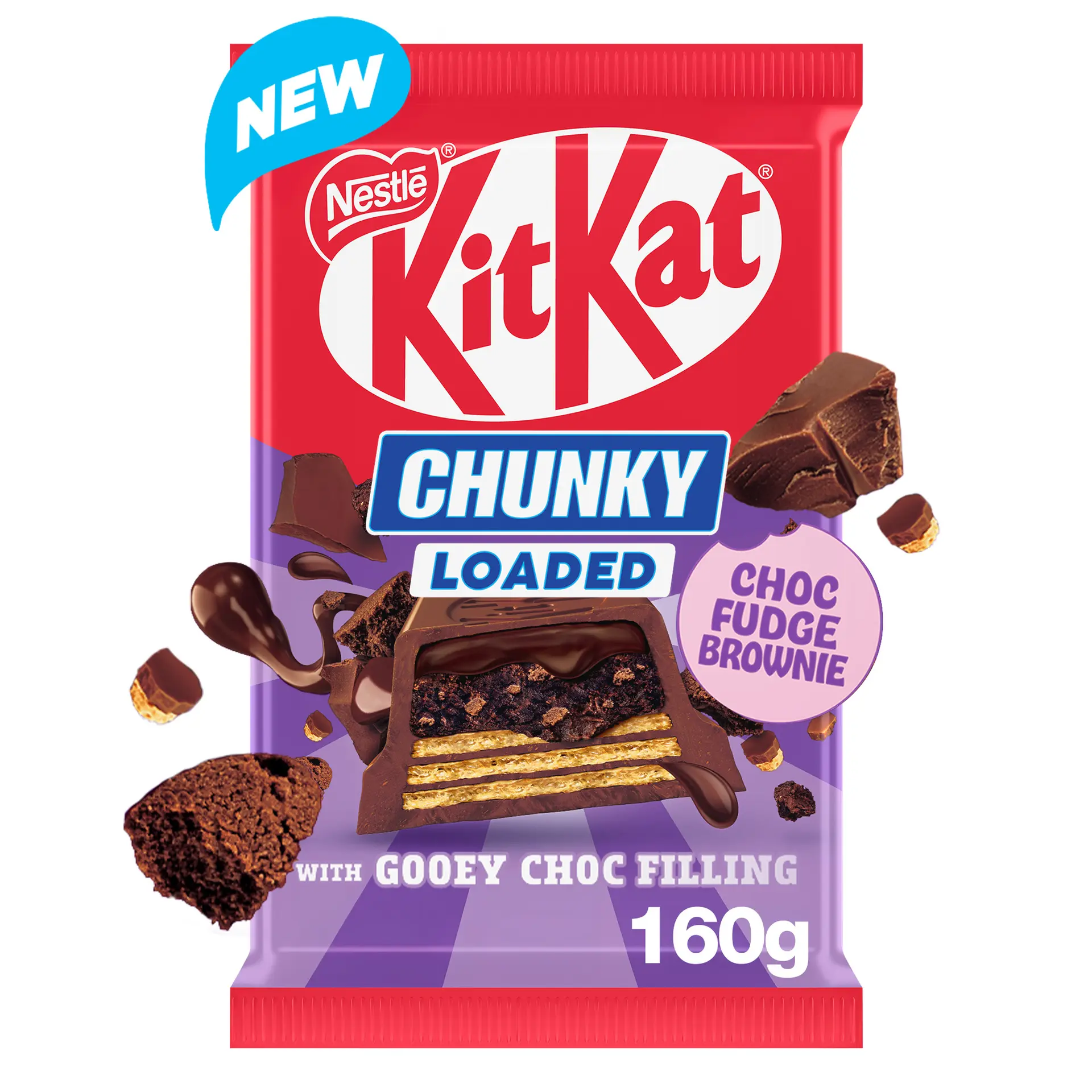 Kit Kat Chunky Loaded Choco Fudge Brownie 160 gm - view 3