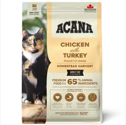 Acana Homestead Harvest Dry Food Chicken and Turkey for Cats 1.8kg