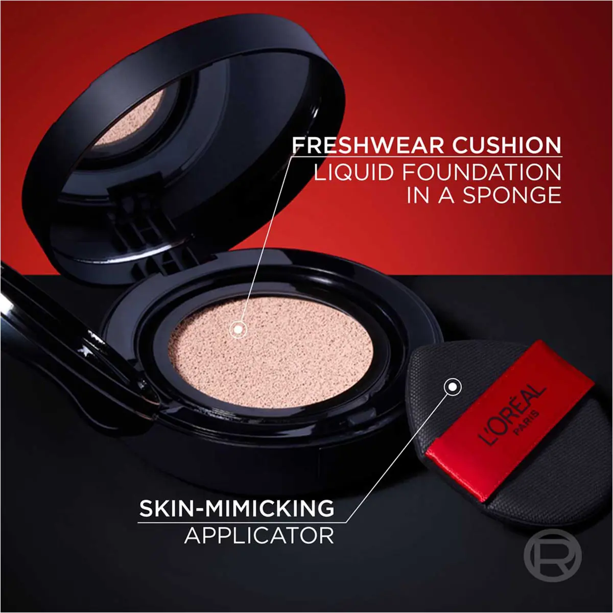 L'Oreal Paris Infaillible Fresh Wear Cushion Foundation K-Beauty Inspired 100 - view 5