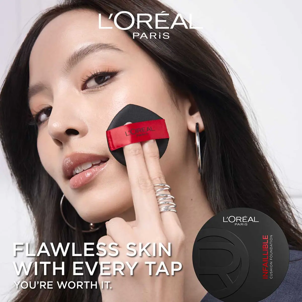 L'Oreal Paris Infaillible Fresh Wear Cushion Foundation K-Beauty Inspired 120 - view 3