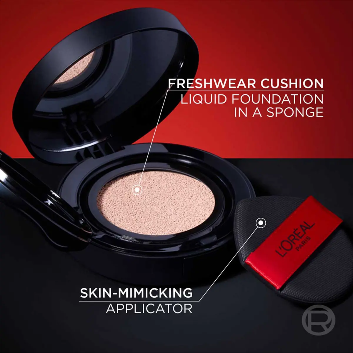 L'Oreal Paris Infaillible Fresh Wear Cushion Foundation K-Beauty Inspired 120 - view 5