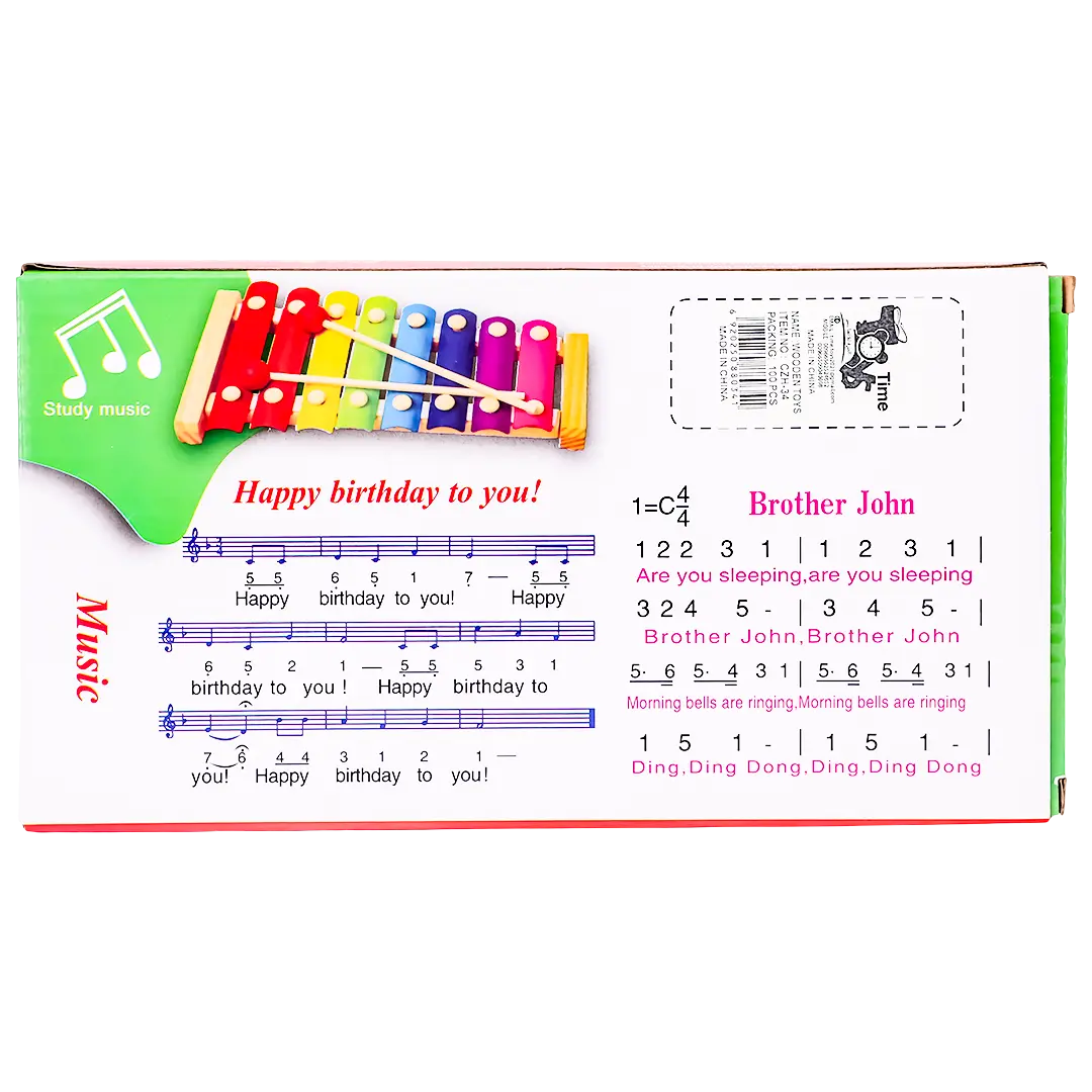 Hand Knock Xylophone For Kids  - view 2