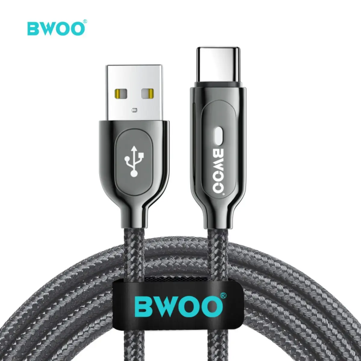 BWOO Cable A to C  1M Braided  Data Sync And Chargin - view 1
