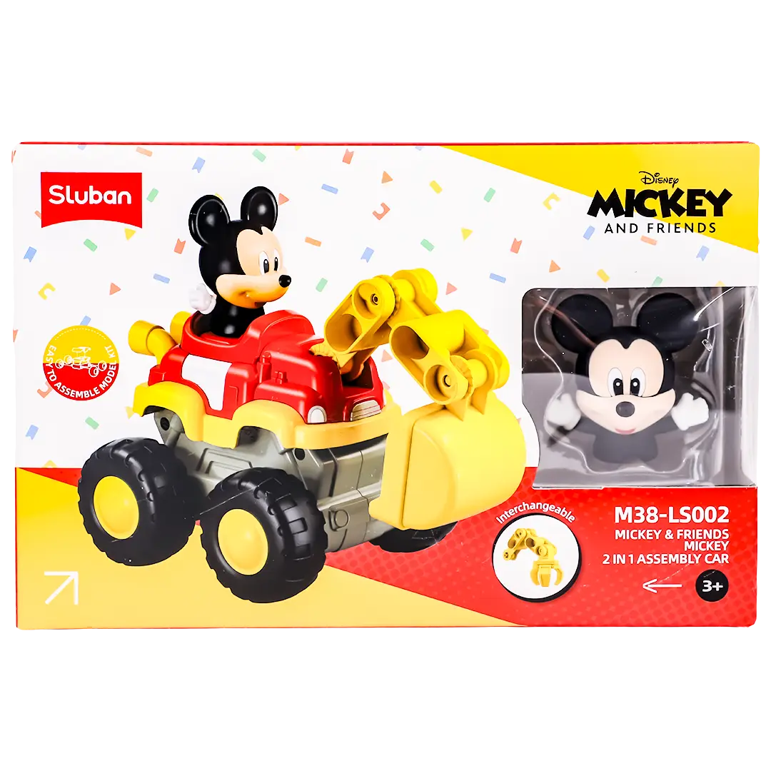 Sluban Mickey Mouse Truck 14 Pieces - view 2