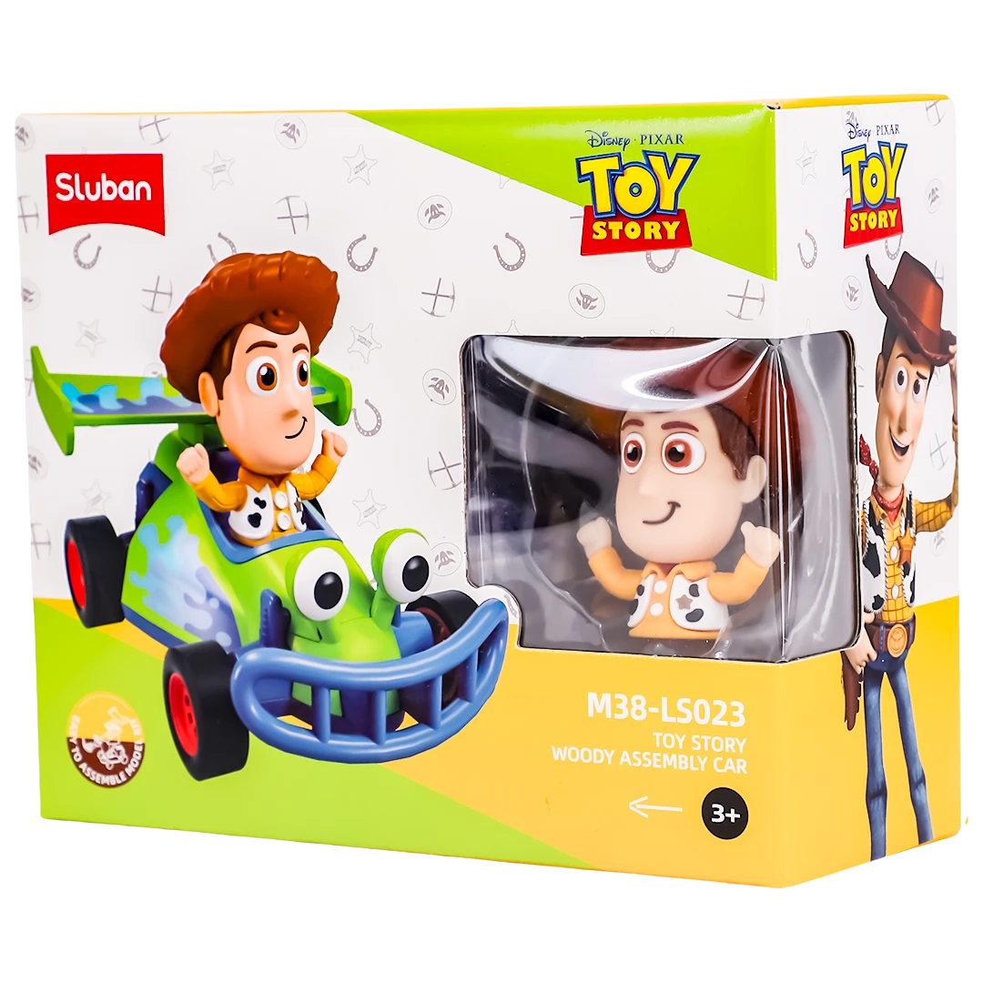 Sluban Woody Racing Car 7 Pieces