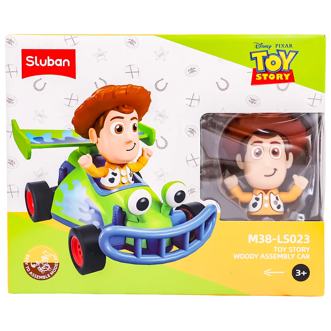 Sluban Woody Racing Car 7 Pieces - view 2