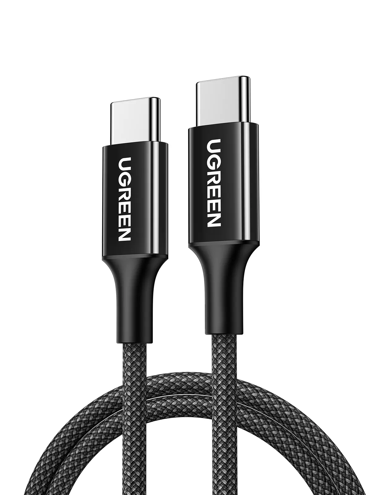 Ugreen Cable Fast Charging Braided USB C to USB C 1m 60w Black - view 1