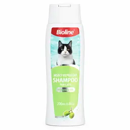 ‏Bioline Insect Repellent Shampoo for Cats 200 ml