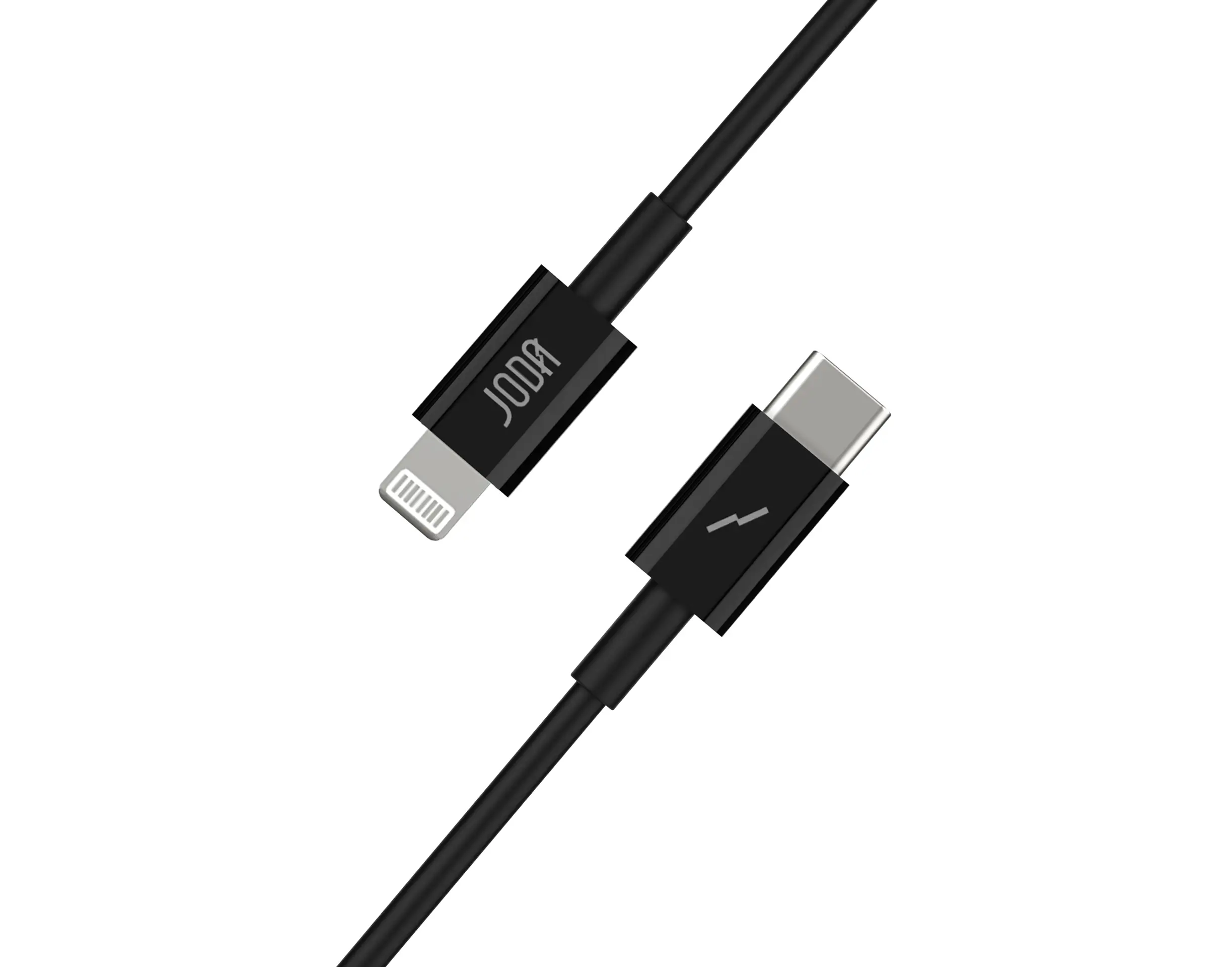 Joda Cable Tybe C to Lightning Black Color with PC Hard Head 1 M - view 10