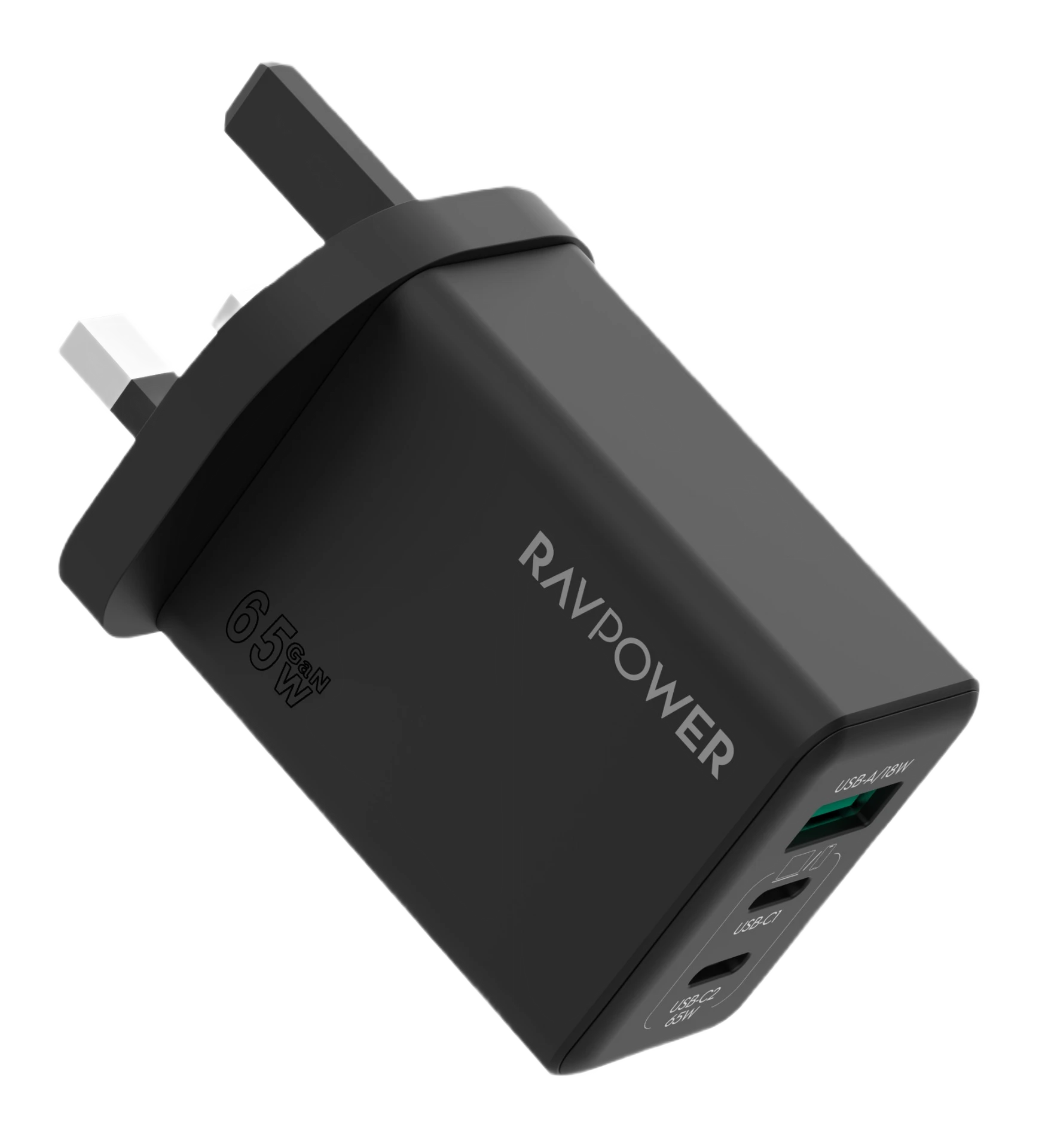 RAVPower 65w 3 Port Wall Charger