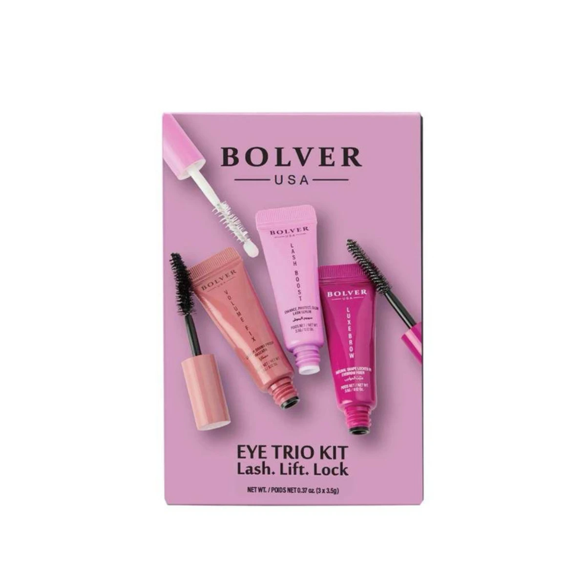 Bolver Mini Kit Mascara and  lash serum and eyebrow fixer